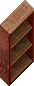 wooden shelf
