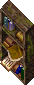 ruined bookcase